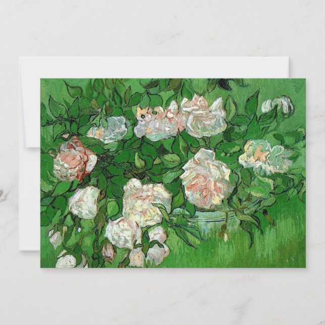 Still Life: Roses von Vincent van Gogh (Vorderseite)