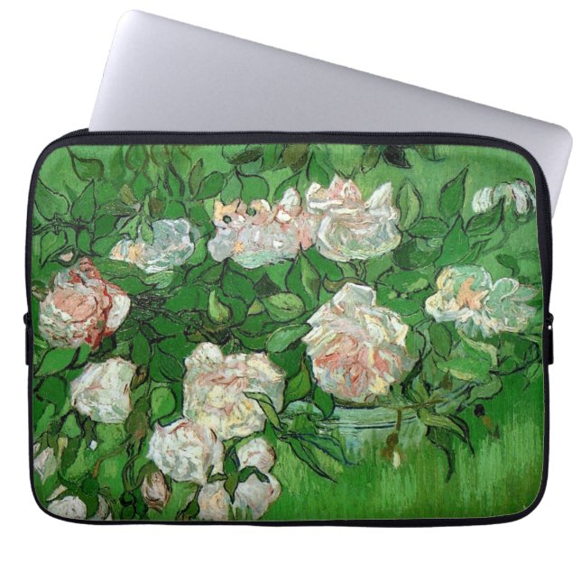 Still Life: Roses von Vincent van Gogh Laptopschutzhülle (Vorderseite)