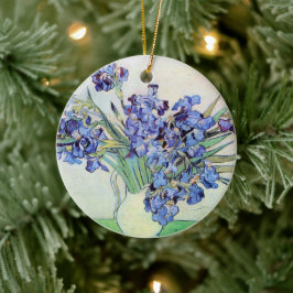 Still Life Vase mit Irisch von Vincent van Gogh Keramikornament