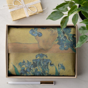 Still Life Vase mit Irisch von Vincent van Gogh Seidenpapier