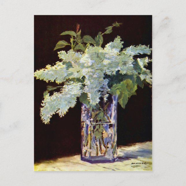 Still Life von Edouard Manet Postkarte (Vorderseite)