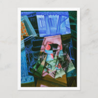 Still Life vor einem offenen Fenster von Juan Gris