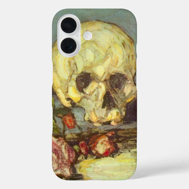 Still Life w Skull, Candle, Book by Paul Cezanne title_seo2 (Rückseite)