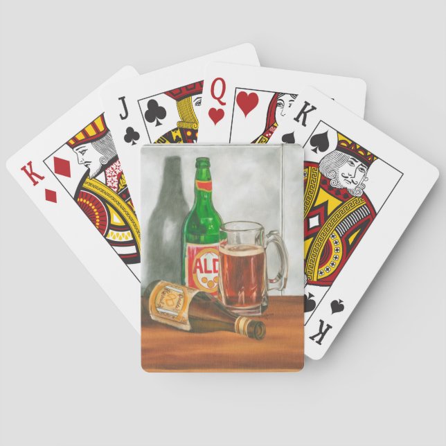 Still Life with Beer by Jennifer Goldberger Spielkarten (Rückseite)