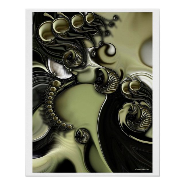 "Still Life with Confused Movement", Glossy Poster (Vorderseite)