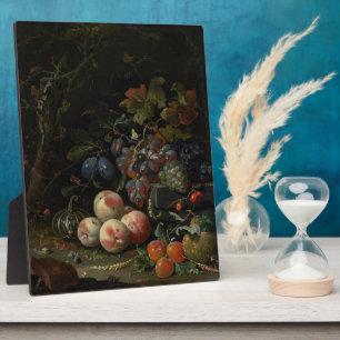 Still Life with Fruit, Foliage and Insects, c.1669 Fotoplatte