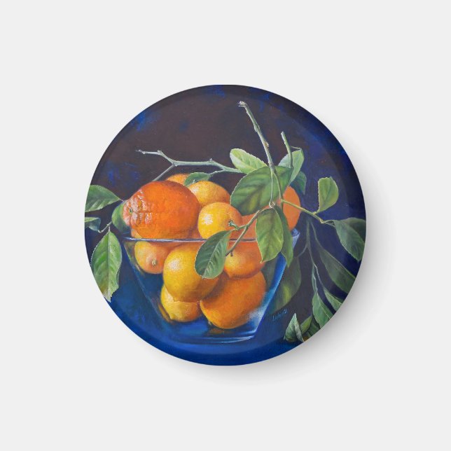Still Life with Lemons and Orange Branch Magnet (Vorne)