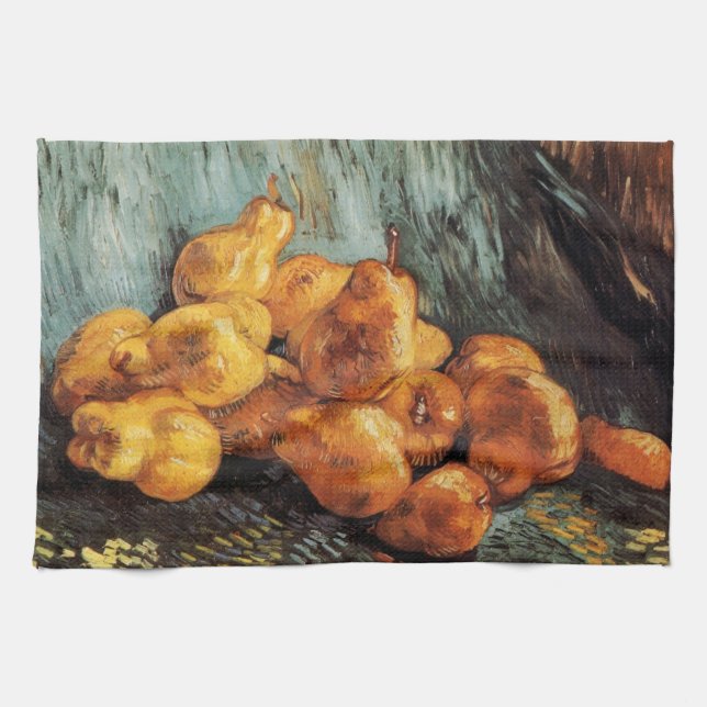 Still Life with Quince Pears by Vincent van Gogh Geschirrtuch (Horizontal)