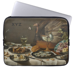 "Still Life with Turkey Pie" individuelle Laptop-Ä Laptopschutzhülle