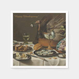 "Still Life with Turkey Pie"-Papierservietten Serviette