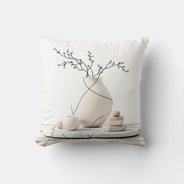 Still pattern and sketch art Pillow 2 sides  Kissen (Vorderseite)