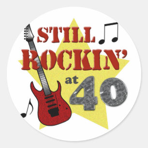 Still Rockin' mit 40 Runder Aufkleber