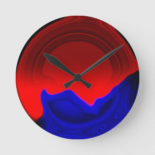 Still Runde Wanduhr