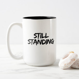 Still Standing Krebs-Pflegepaket-Geschenk Zweifarbige Tasse