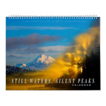 Still Waters, Silent Peaks – Kalender Pazifik NW