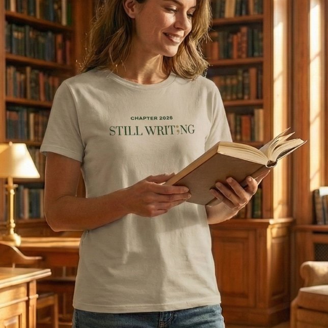 Still Writing Semicolon Suicide Prevention Beige T-Shirt (2026 new chapter still writing shirt for mental health, my story isn't over)
