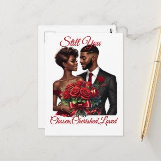 Still You Chosen, Cherished, Folded Greeting Card Postkarte