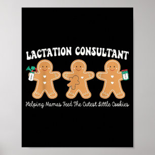 Stillberaterin Lebkuchen Weihnachten Ibclc S Poster