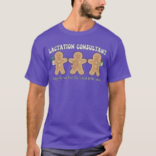 Stillberaterin Lebkuchen Weihnachten IBCLC S T-Shirt