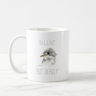 Stille aber Tod (Empidonax Flycatcher) Kaffeetasse