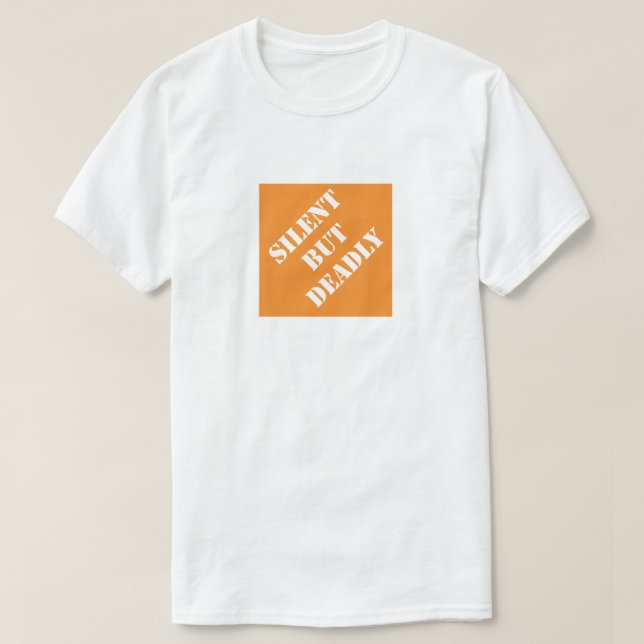 Stille, aber tödlich witziger Vater Humorischer Va T-Shirt (Design vorne)