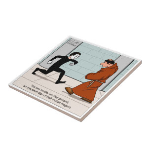 "Stille Achtung" Fliese