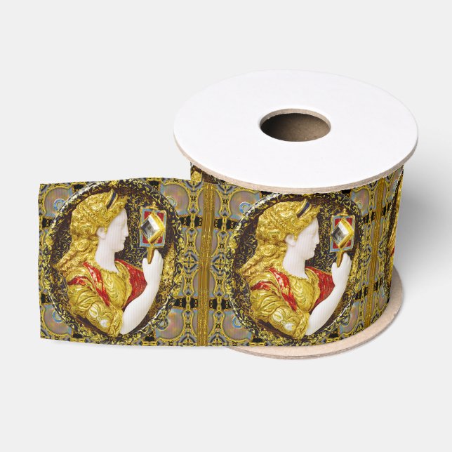 Stille, alte Welt Elegant Ripsband (Spule)