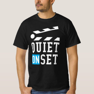 Stille auf Set - Funny für Filmemacher T-Shirt