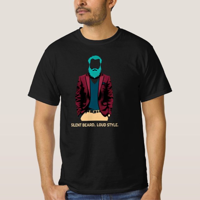 Stille Bart Loud Style T-Shirt (Vorderseite)