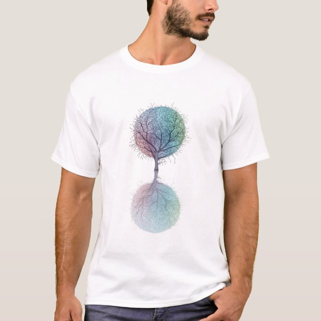 Stille, Baum der Stille, friedlicher Baum, friedli T-Shirt (Vorderseite)