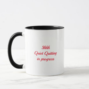 Stille Beenden der Tasse