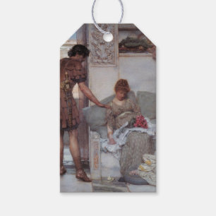 Stille Begrüßung (von Lawrence Alma-Tadema) Geschenkanhänger