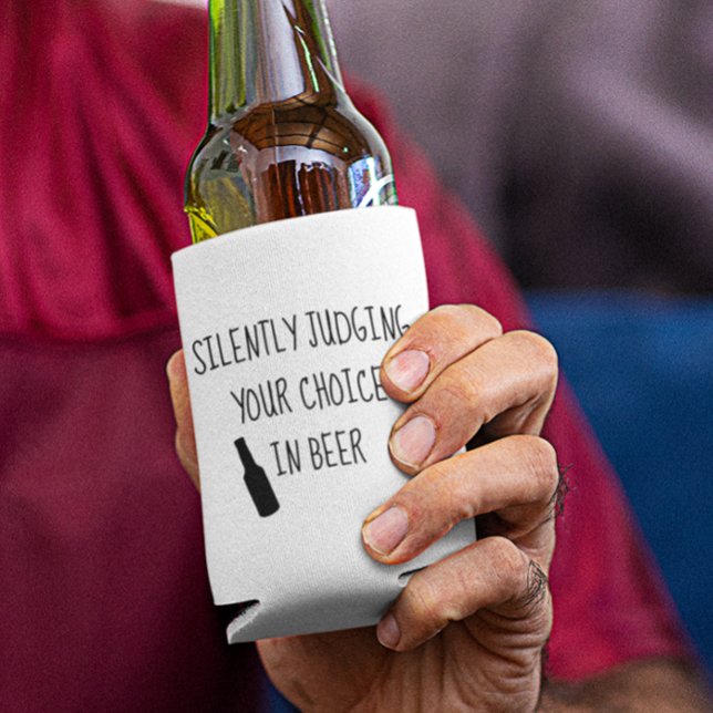 Stille Beurteilung Ihres Geschmacks in Bier Cooler Dosenkühler (Von Creator hochgeladen)