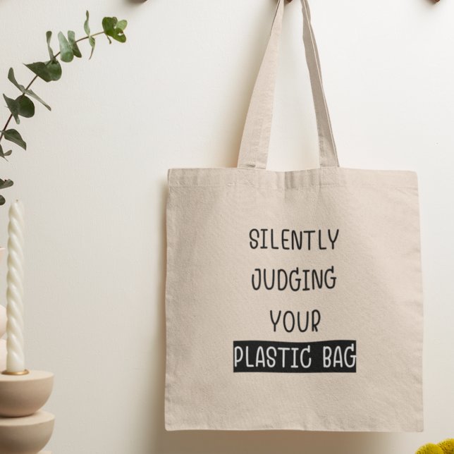 Stille Beurteilung Ihres Plastikbeutel-Öko Tragetasche (Get your eco-friendly tote today!)