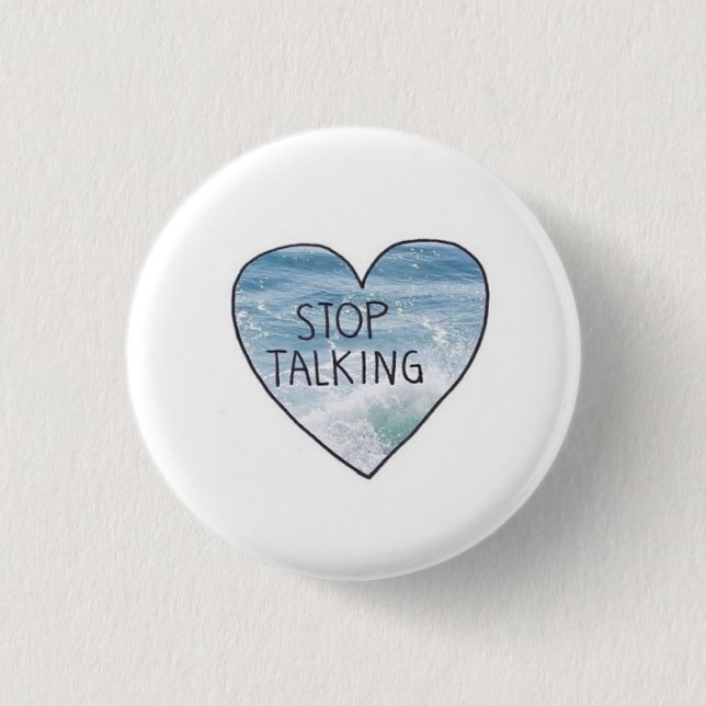 Stille Button (Vorderseite)