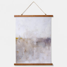 Stille der Stunden Wandteppich Mit Holzrahmen