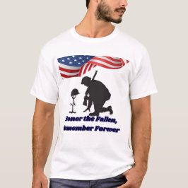Stille Felder der Ehre weiß T-Shirt