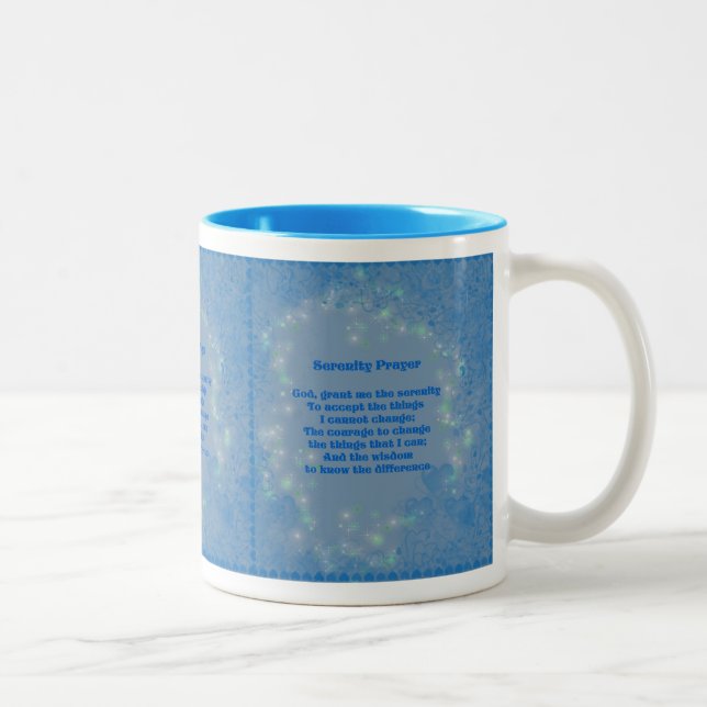 Stille Gebet hört Inspiration Tasse (Rechts)