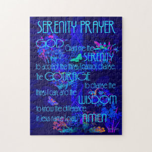 Stille Gebet in Blue Jigsaw Puzzle