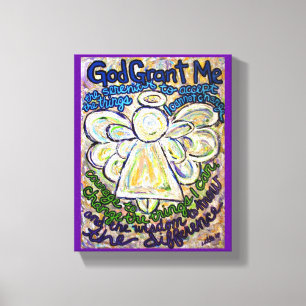 Stille Gebete Angel Malerei Art Print (klein) Leinwanddruck