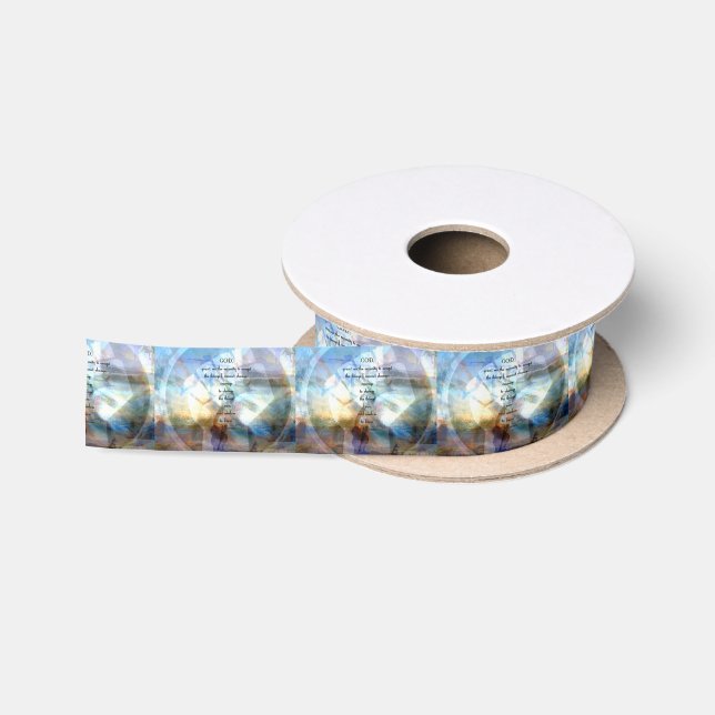 Stille Gebete mit Inspirierend Motivierend Kunst Satinband (Spule)