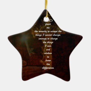 Stille Gebete mit wunderschöner Christlicher Kunst Keramik Ornament