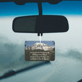 Stille Gebetslandschaft Rainier Berg Landschaft Autolufterfrischer