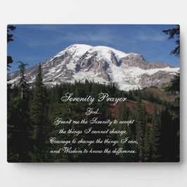 Stille Gebetslandschaft Rainier Berg Landschaft Fotoplatte