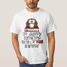 Stille Korrektur Ihres graumartigen Sarazenen T-Shirt
