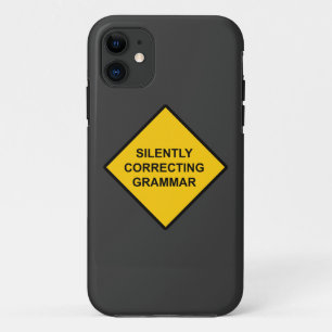Stille Korrektur von Grammatik Case-Mate iPhone Hülle