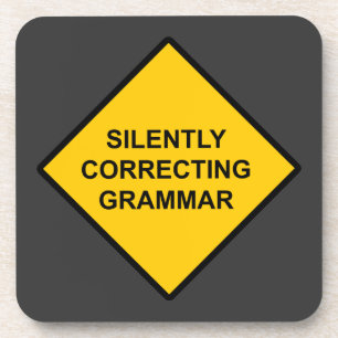Stille Korrektur von Grammatik Untersetzer