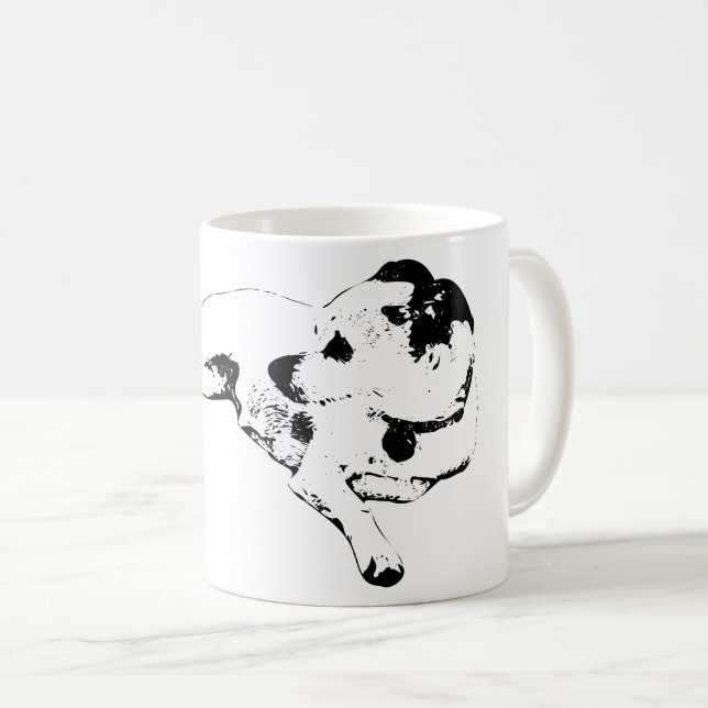 Stille Loyalität Kaffeetasse (VorderseiteRechts)