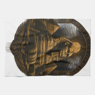 Stille Macht Great Sphinx Ägypten Design Geschirrtuch