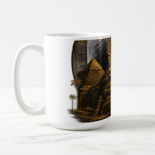 Stille Macht Great Sphinx Ägypten Design Kaffeetasse
